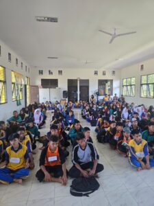 Polsek Bonai Darussalam Edukasi Siswa Baru SMKN 1 Bonai Darussalam, Tanamkan Semangat Anti-Bullying dan Anti-Narkoba Sejak MPLS